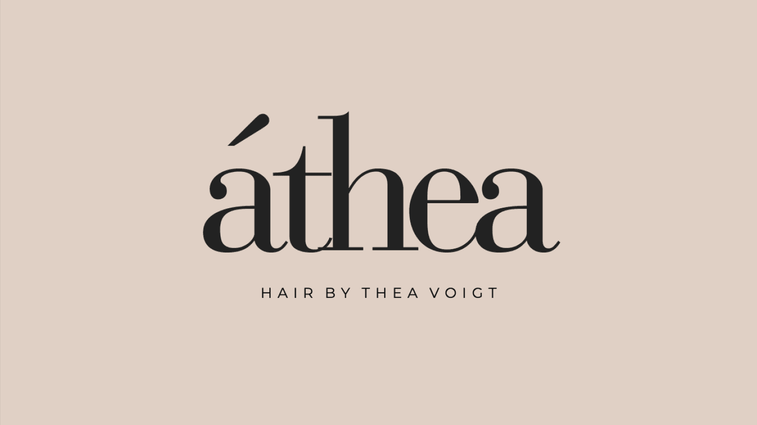 áthea - hair by Thea Voigt